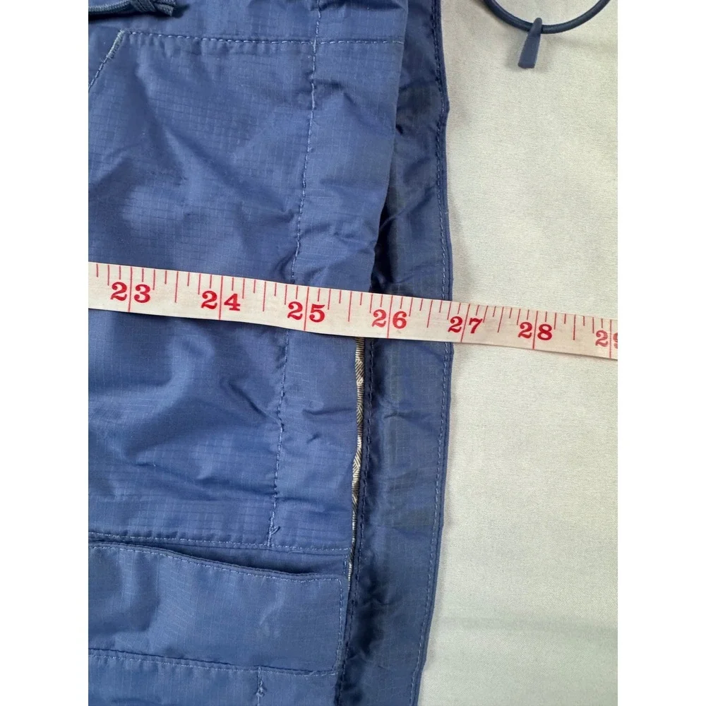 The North Face DryVent Rain Jacket Womens Medium Blue Hooded Waterproof Shell